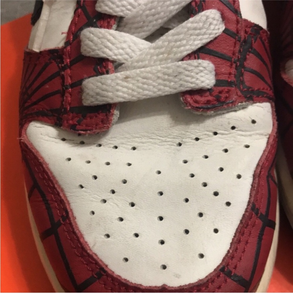 Nike Dunk Low GS Spiderman Vintage 2004 Rare - Picture 15 of 15